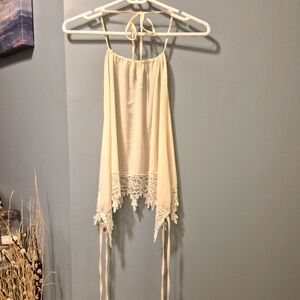 NWT Crocheted Halter top
